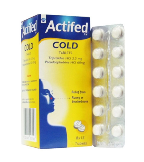 Actifed Cold Tablets