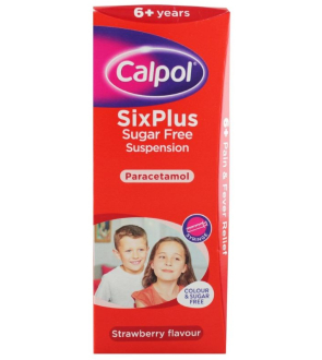 Calpol 6+ Paracetamol Syrup