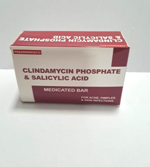 Clindamycin Phosphate & Salicylic Acid Bar 1