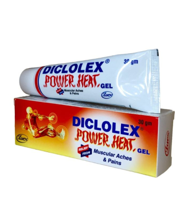 Diclolex Power Heat Gel 30gm