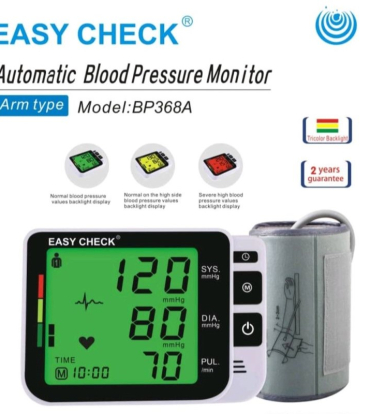 Easy Check Automatic Blood Pressure Monitor
