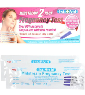 First Aid Pregnancy Test Kit