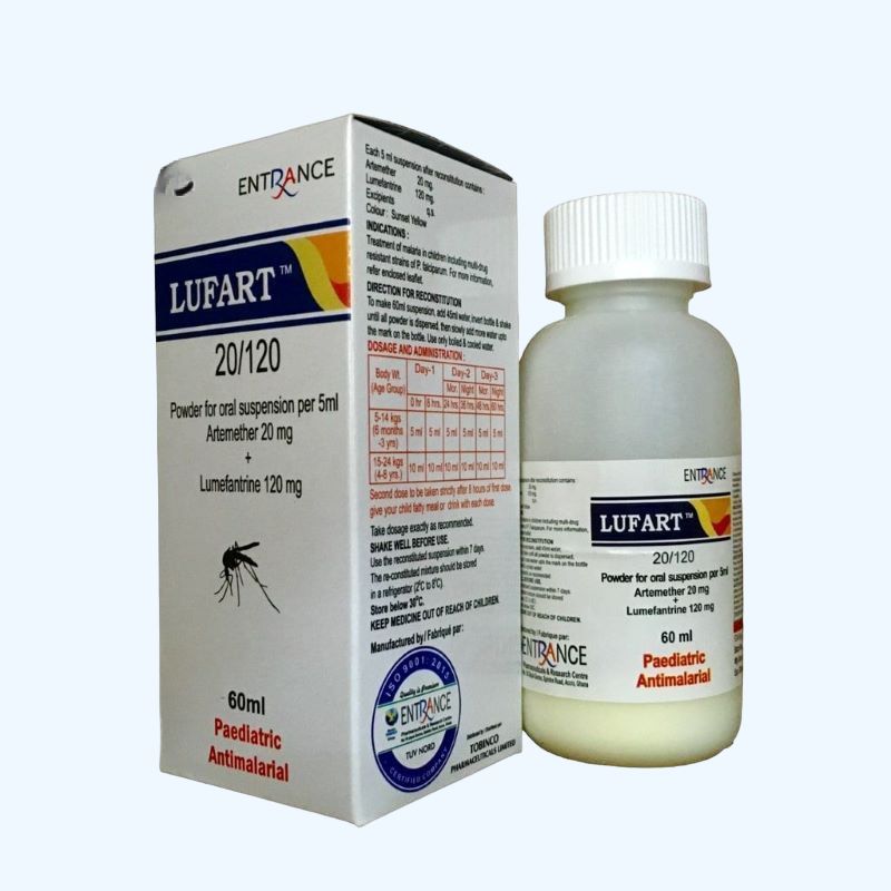 Lufart Suspension 20/120mg