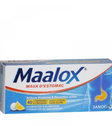 Maalox Stomach Ache Tablets