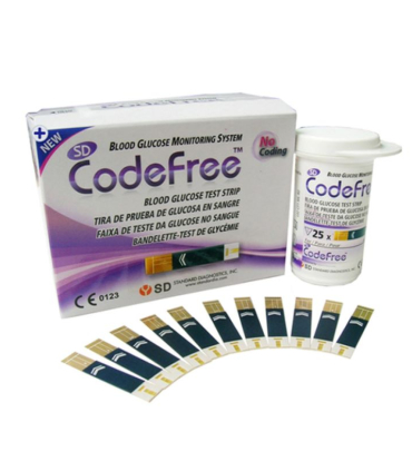 SD Codefree Glucose Test Strips