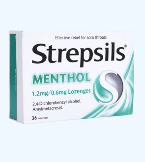 Strepsils Menthol Lozenges