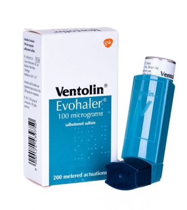 ventolin evohaler 100micrograms